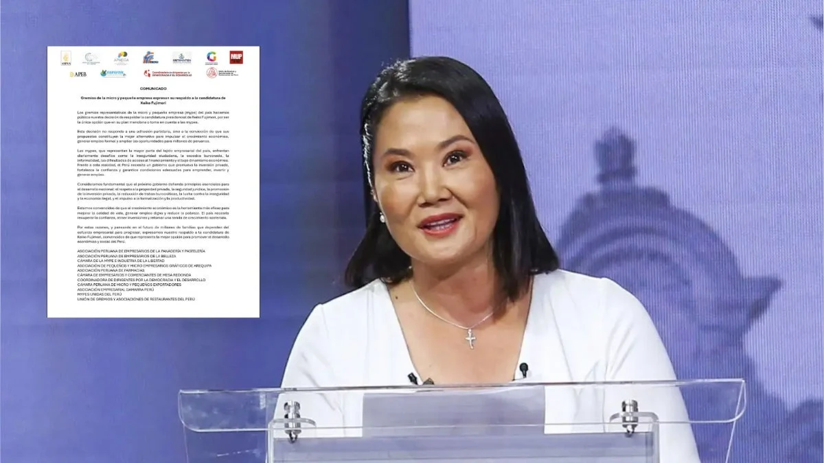 A Strategic Alliance: Peru’s MYPE Sector Throws Support Behind Keiko Fujimori for 2026 Elections
