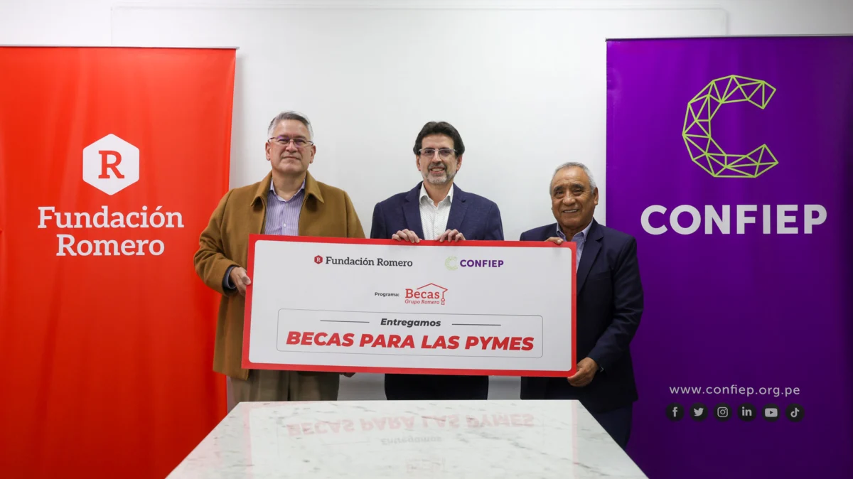 Empowering the Backbone of Peru: Fundación Romero and CONFIEP Launch Strategic Alliance for SME Training