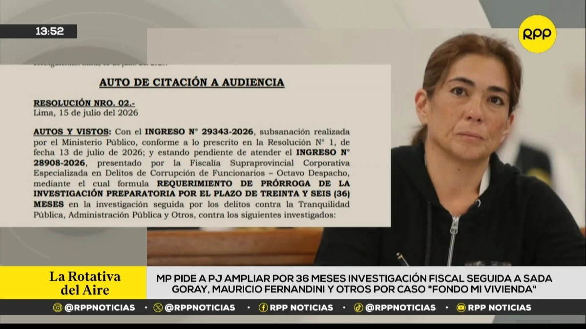 Prosecution Seeks 36-Month Extension in High-Profile "Fondo Mi Vivienda" Corruption Case