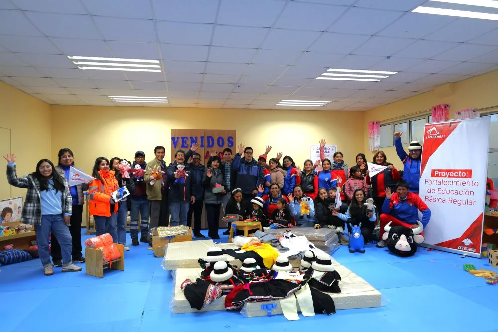 Empowering the Future: Minera Las Bambas Invests in Early Childhood Education in Fuerabamba