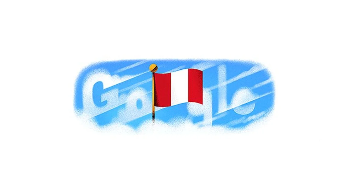 Google Celebrates Peru’s 205th Independence Anniversary with Symbolic Doodle