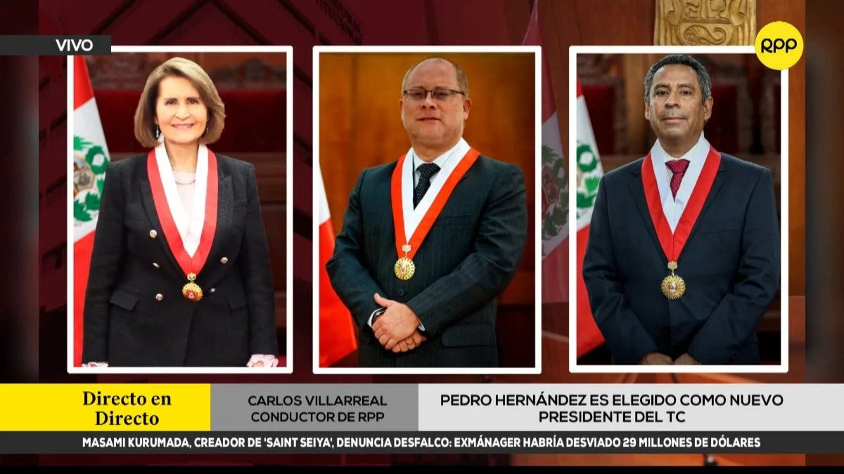 Judicial Transition: Pedro Hernández Chávez Elected as New President of Peru’s Constitutional Tribunal