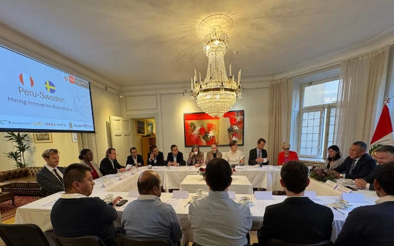 Peru and Sweden Forge Pathways to Mining Innovation: A Roundtable Discussion on Sustainability and Technological Advancement