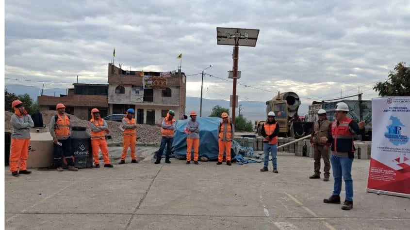 Sunafil Strengthens Labor Rights and Safety Standards in Ayacucho’s Construction Sector
