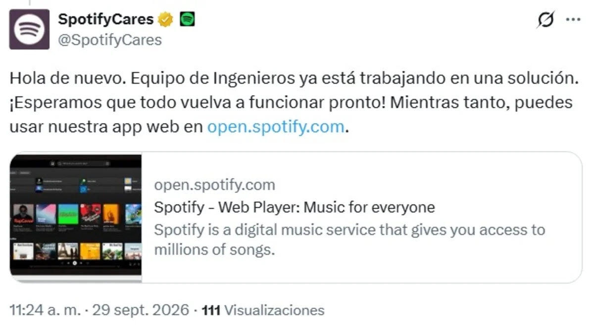 Global Connectivity Crisis: Spotify Suffers Major Service Outage Impacting Millions Worldwide